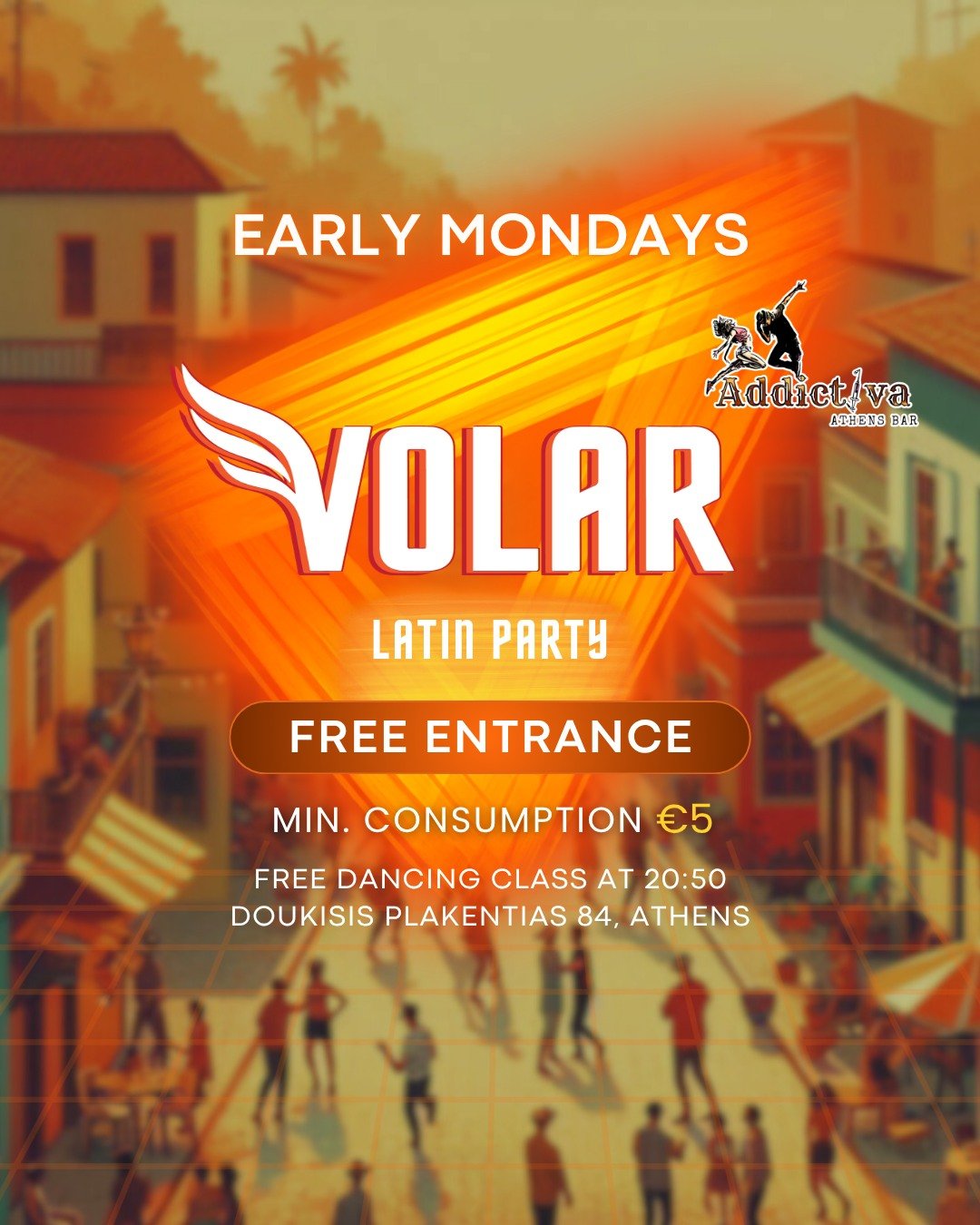 Volar Monday event poster