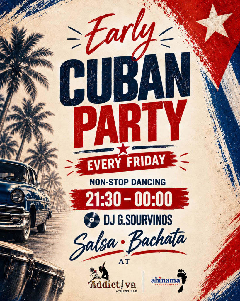 Early Salsa Friday event poster
